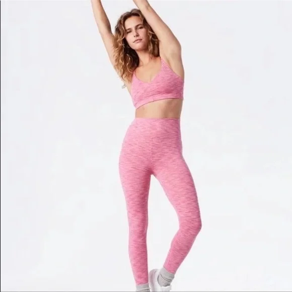 Outdoor Voices Flow 7/8 Leggings Wild Pink size Large